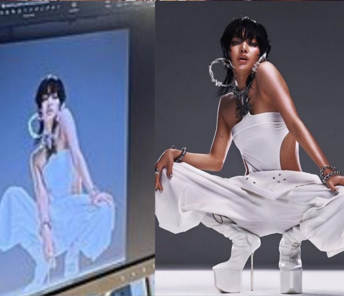 “She is black when she wants to be a rapper and she is white when she wants to be a ‘pop girl’.”