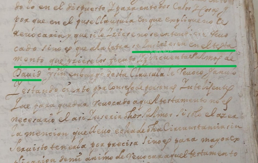 AHPTO1's tweet photo. Hoy es Miércoles de Ceniza y se entona el salmo 50 en la liturgia católica. ¿Porqué tenemos el Libro de los Salmos dentro de un protocolo notarial?
Aquí podéis averiguarlo: https://t.co/52XFRzIp3V
#AHPTO
#ProtocoloNotarial
#Archivos@culturaclm
#Librodelossalmos https://t.co/vlWV1PoerS