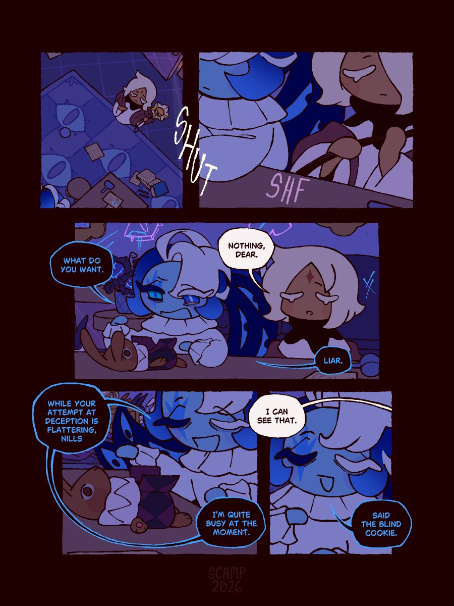 scramblestew's tweet photo. Old habits die hard 🫐🍦 (1/2)
#cookierunkingdom #shadowvanilla #purevanillacookie #shadowmilkcookie https://t.co/45JAy8mmQw