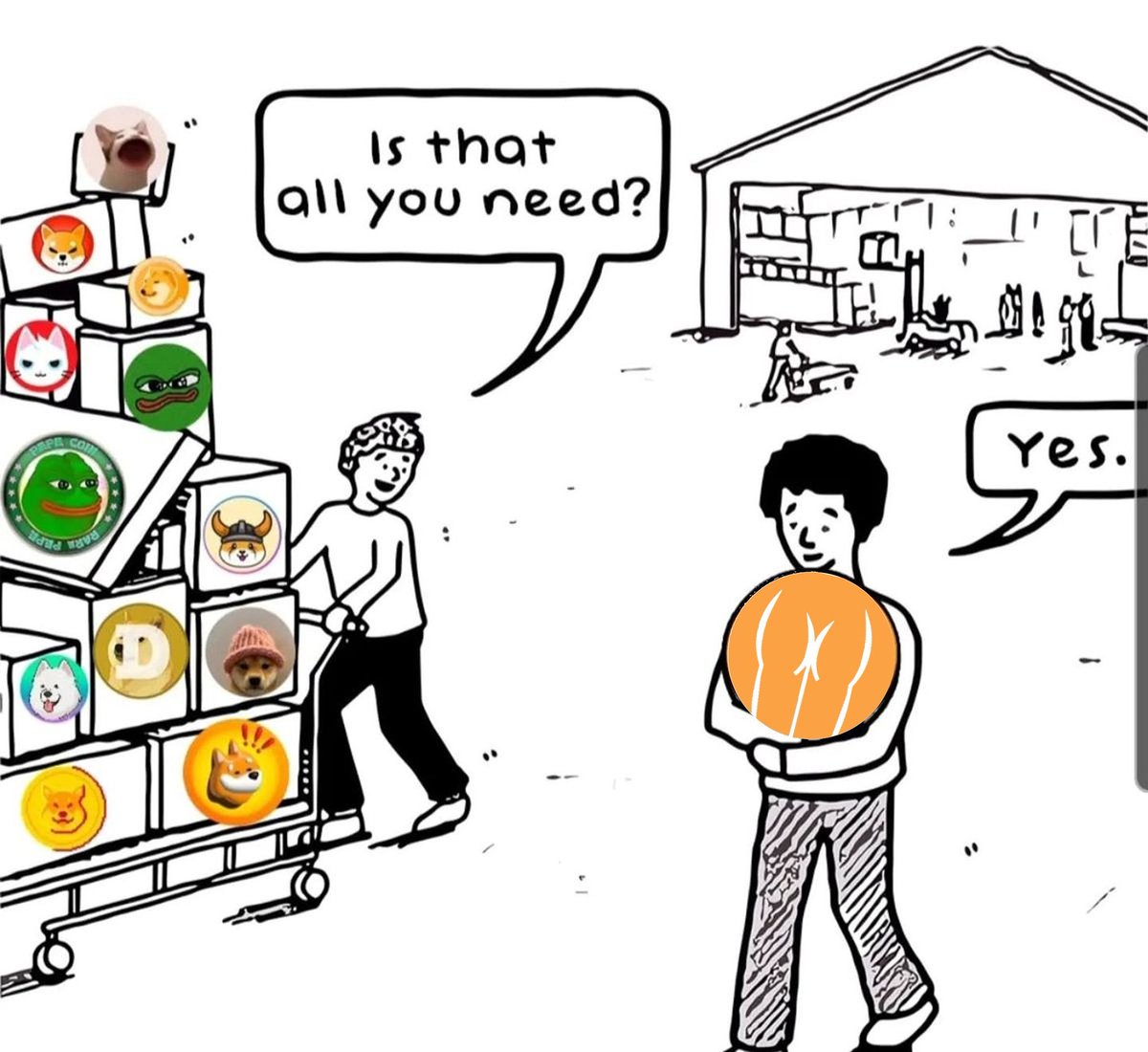 Why $BUTTCOIN is the biggest PvE on Solana

- Truly unvampable: the original creator is leading <a href="/ButtCoin/">Buttcoin</a> 
- Deep-rooted lore going back to 2011
- The original memecoin before memecoins were a thing
- A legendary parody of Bitcoin itself
- Instantly recognizable, normie-friendly,