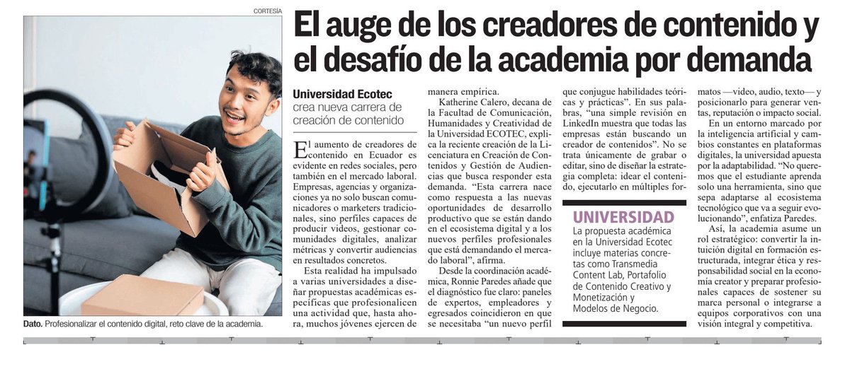 Universidad Ecotec tweet media