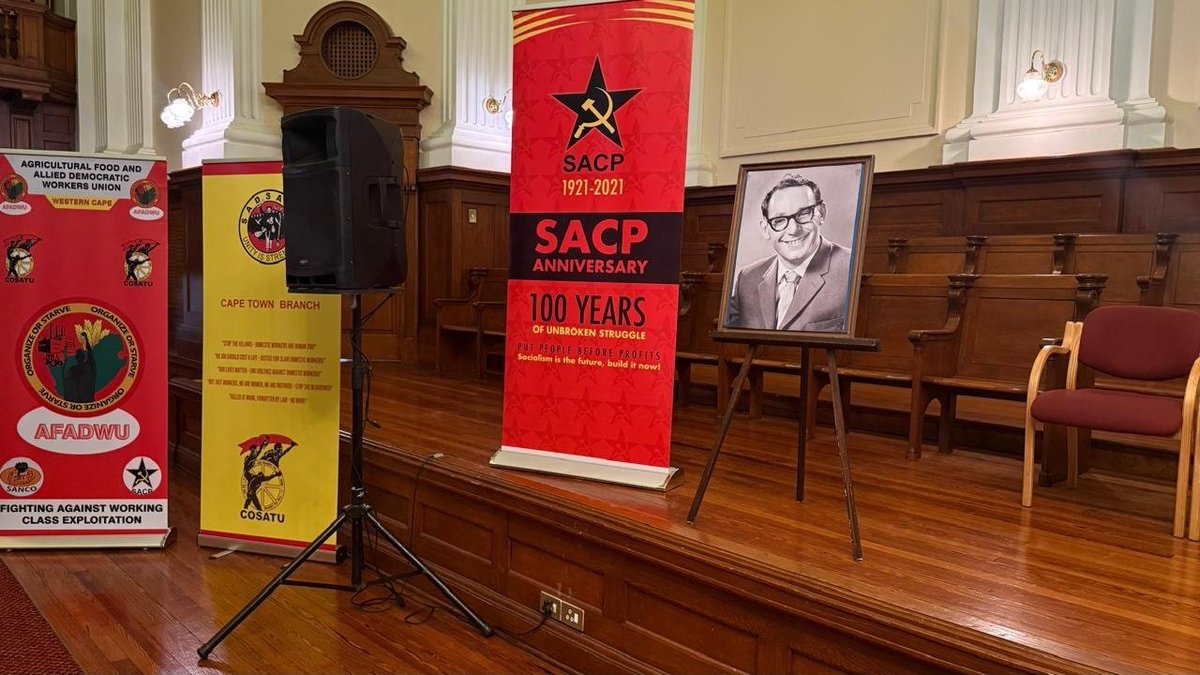 _cosatu's tweet photo. Workers and working-class communities are urged to participate in the celebrations of the life and times of the late former founding president of #SACTU, Comrade Leon Levy on the 18th February in Cape Town
@CapeTownFM @CapeTalk @KayaNews @capetowntvnews @eNCA
#HambaKahleLeonLevy https://t.co/iZEGdeAnlr