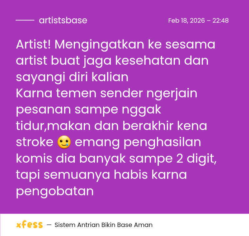 Artist’s Base tweet media
