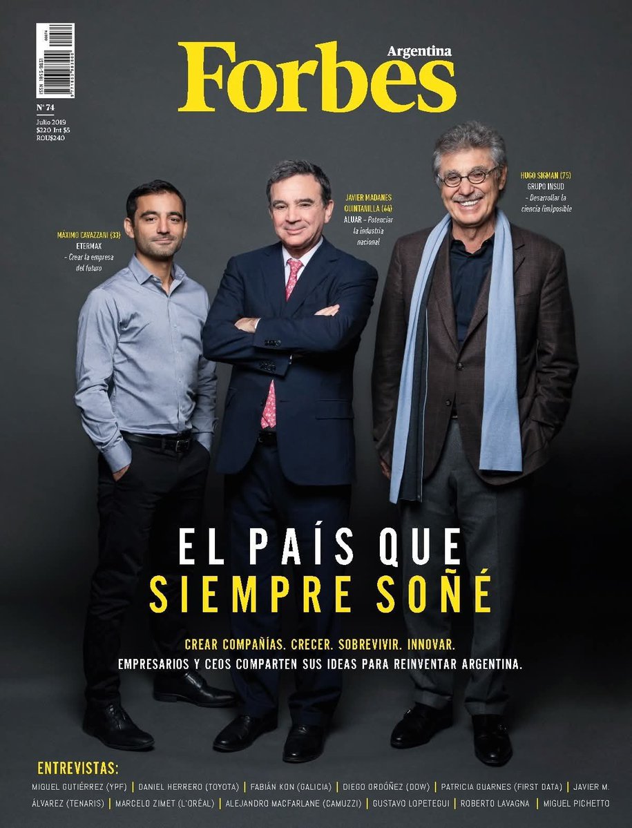 Este es Javier Madanes, dueño de Fate y Aluar. Con una fortuna estimada en 1.500 millones (MIL QUINIENTOS MILLONES) de dólares según Forbes 2024, es la persona número 12 MÁS RICA de la Argentina. Amante de los gobiernos kirchneristas —durante las gestiones de Néstor y Cristina