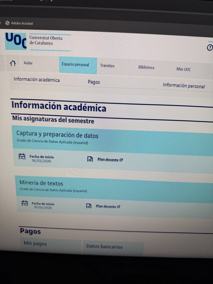 djlaizer's tweet photo. @UOCrespon Hola buenas tardes soy Oscar no me aparecen las aulas en las que estoy matriculado envío captura de pantalla. Espero que sea puntual. Saludos y gracias https://t.co/JtPY6mfDzA