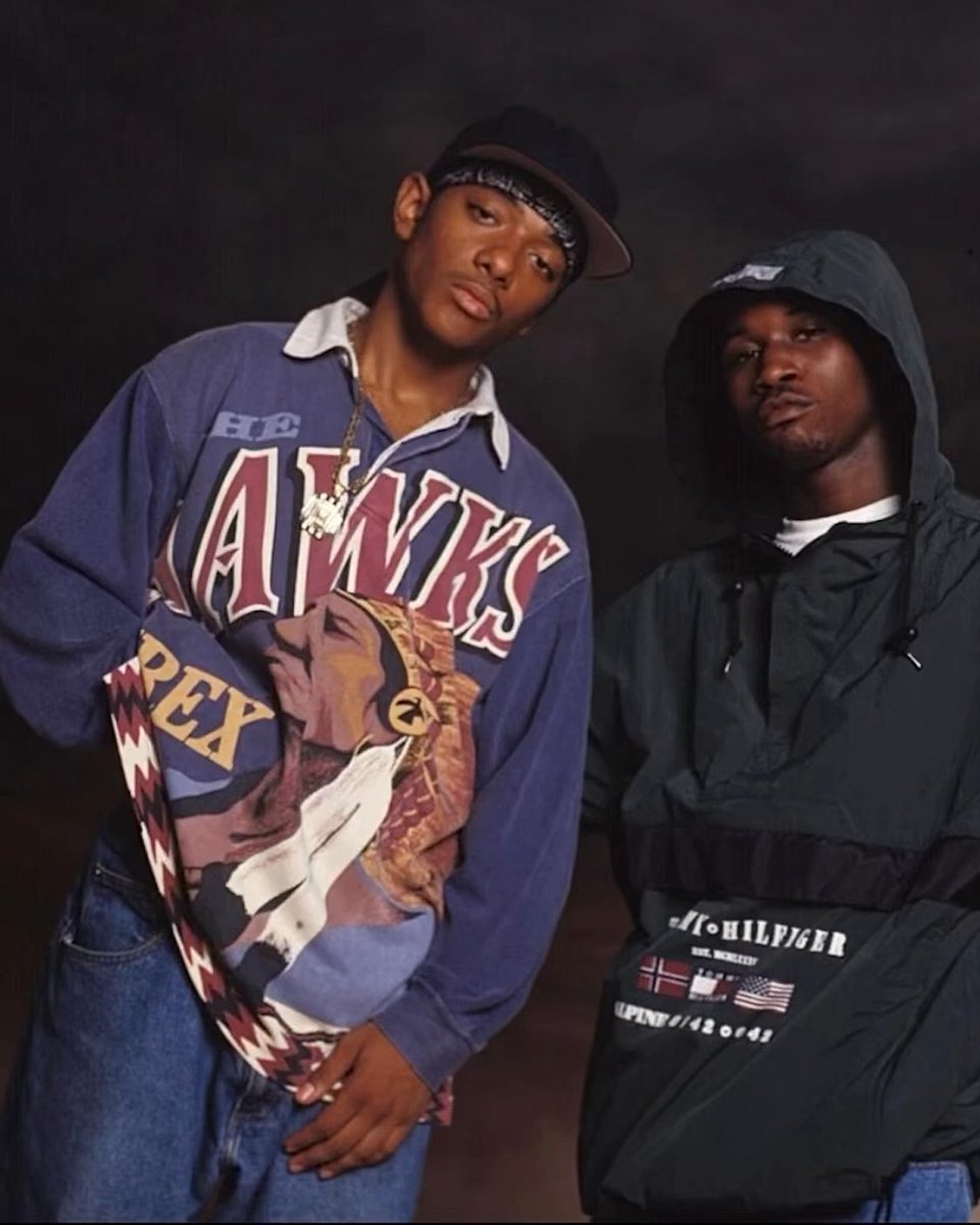 Prodigy rocking the original Avirex Hawks Rugby from 1995