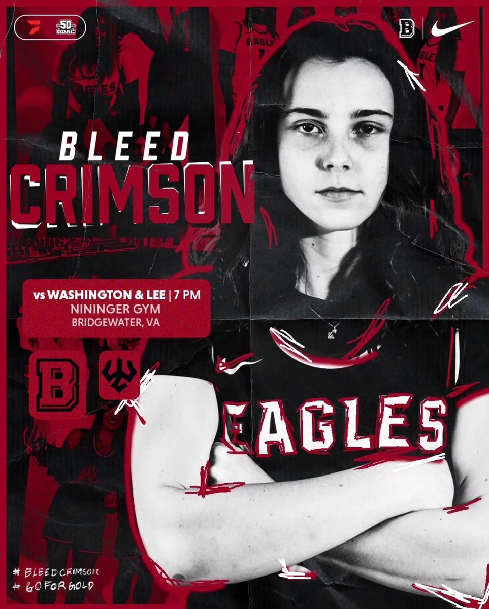 BridgewaterWBB's tweet photo. Itโs Game Day!
๐ W & L
๐๏ธ February 18, 2026
โฐ 7:00 PM
๐Nininger Hall
#bcwbb #riseandgrind https://t.co/6lzEPVYRNn