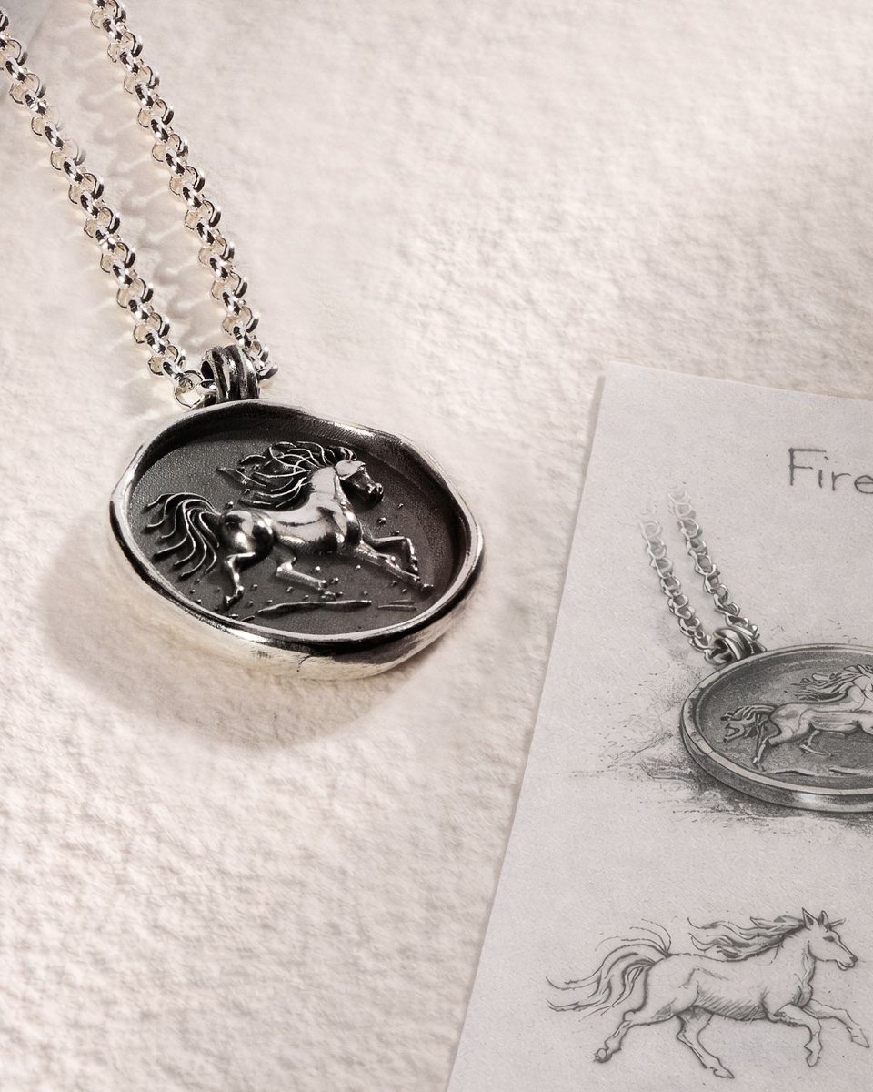 As we enter the Year of the Horse, our latest Talisman is a symbol of powerful energy, creativity and fearless ambition. Available in Sterling Silver, Gold Vermeil or Solid 9k Gold.

bit.ly/4apmW6r