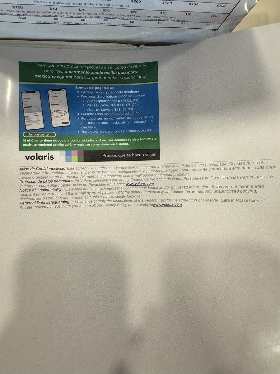 violet_shale's tweet photo. Details on the illegal taxes being collected by Volaris @Profeco @INAMI_mx https://t.co/o936cOBFpg