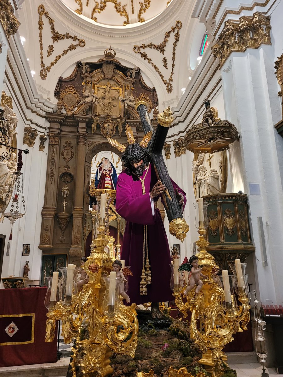 Ecofrade_rafa's tweet photo. Nuestro Padre Jesús Nazareno de Viñeros a la espera de su traslado a la Iglesia de San Julián.
Vía Crucis @cofradiasmalaga 
@correonistas 
#50NazarenodeViñeros 
#CofradíasMLG https://t.co/MYIc9foGg1