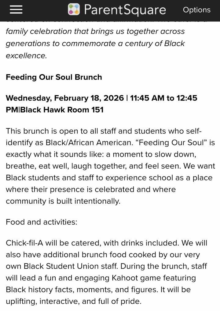 DanODonnellShow's tweet photo. EXCLUSIVE: Black Hawk Middle School in Madison, Wis. is openly violating the 14th Amendment, Civil Rights Act, and years of Supreme Court precedent by offering free brunch and games today to only black students and staff members. https://t.co/6DgU5Qmkuh
