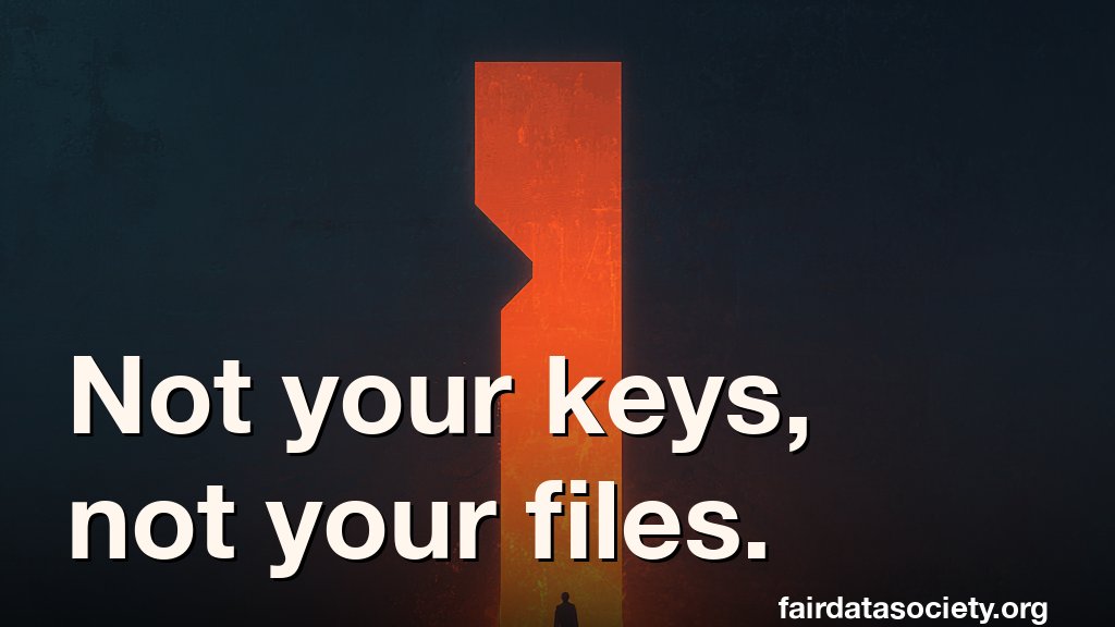 Your data generates $240 billion a year for tech companies.

Your cut? Free storage and targeted ads.

Data sovereignty means your data works for you — not the other way around.

This is what we build at Fair Data Society.