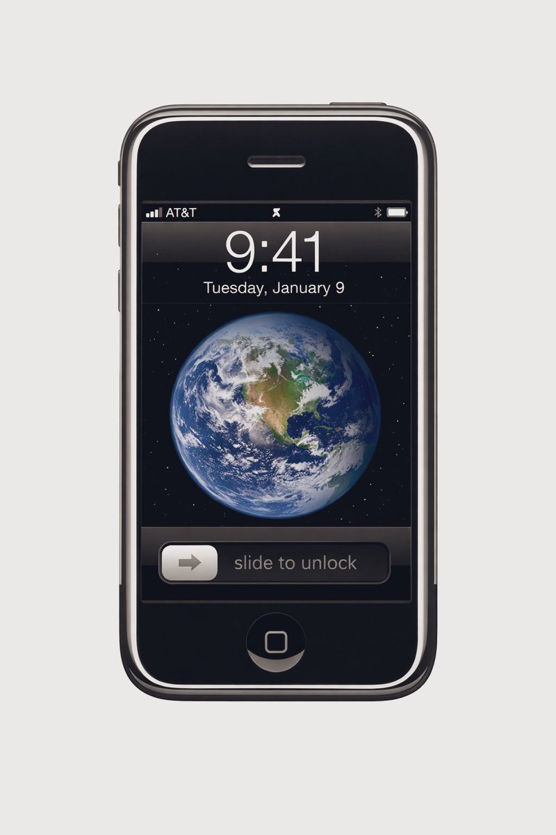 CaptainInsightX's tweet image. You’ve seen this 1,000 times and never noticed.

Every iPhone ad shows 9:41.

That’s when Steve Jobs revealed the first iPhone. ⏰ 

Now you’ll never unsee it.
