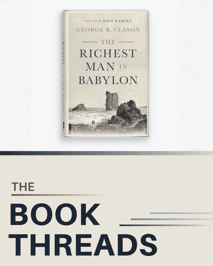 WeaveWealthP's tweet photo. Nearly 100 years later, The Richest Man in Babylon still delivers timeless money lessons: pay yourself first, live below your means, and make your money work. Simple, practical, proven. Worth the read. https://t.co/ZTYCmukg5G