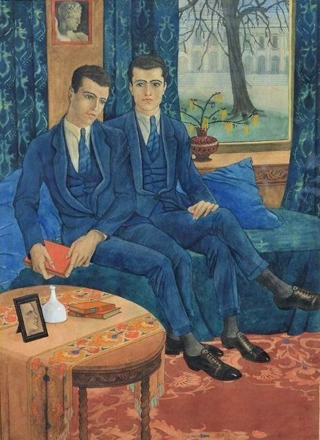 Los hermanos Bruckmann, 1923.Karel Bruckmann