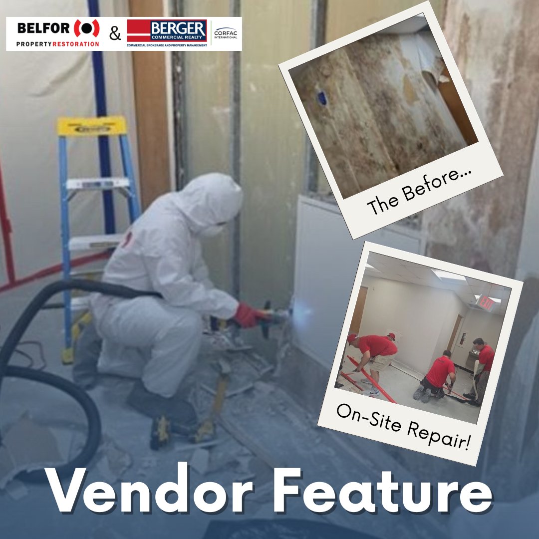Strong partnerships are the backbone of effective property management🤝

This month, we are excited to feature BELFOR Property Restoration, a key collaborator with our property management team. Their expertise is essential in maintaining the quality of the properties we manage.