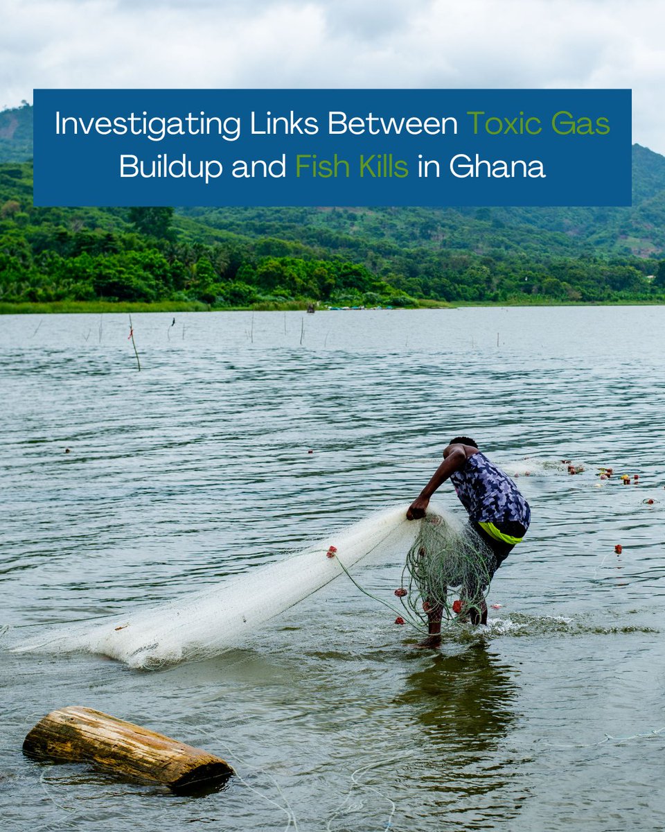 Why are fish kills slowing in Lake Bosumtwi, Ghana? 🌊 A 2025 study links toxic gas buildup in deep, anoxic layers to these events. Discover the latest on lake mixing and water quality. 

Learn more: lakescientist.com/research-brief… 

#LakeScience #WaterQuality #FishKills

@UENR830GH