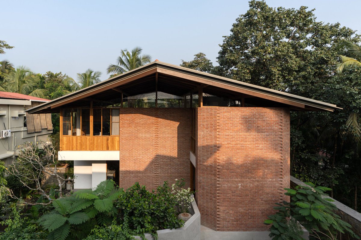 Intermoodd's tweet photo. Where tropical greenery meets warm brick and natural light. This is the kind of home that feels calm the moment you walk in https://t.co/3k11dLwUfa