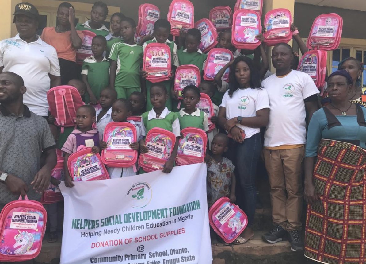 Helpers Social Development Foundation tweet media