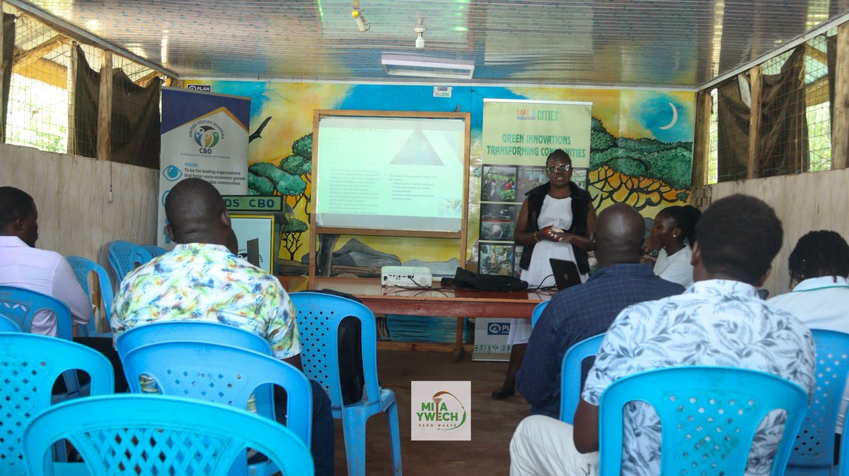 MYwech's tweet photo. #StakeholdersFollowUpMeeting
Yesterday we convened a Stakeholders follow up meeting to strengthen commitments and align our zero waste model project implementation work plan at the United Destiny Shapers CBO Hall in Nyalenda, Kisumu County. 
@EnviClimateC_Ke @KisumuCountyKE https://t.co/eNdRVrdLe2