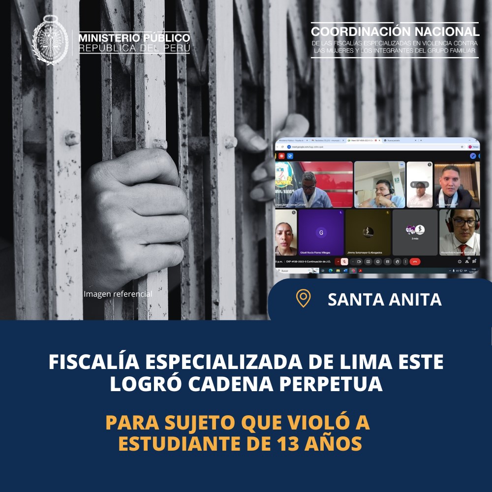 FiscaliasE's tweet photo. ➡️Fiscalía especializada logra cadena perpetua para sujeto que agredió sexualmente a una menor de 13 años de edad.
Mayor información 👉 https://t.co/NtUVmomWK9 https://t.co/JpSC7HBHxY