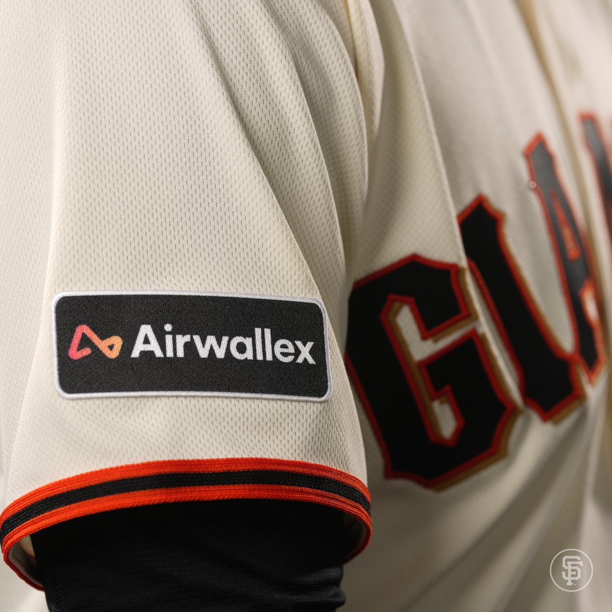 The @airwallex patches will debut across #SFGiants uniforms this season.