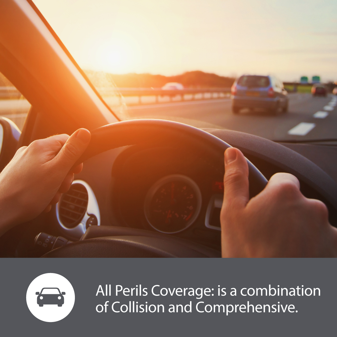 Collision, specified perils, comprehensive &amp; all perils are among the additional coverages available for your vehicle. These coverages are similar across the country. Here's a quick guide. To learn more, visit: ow.ly/nyBG50YhlZb #KnowYourPolicy #Insurance101