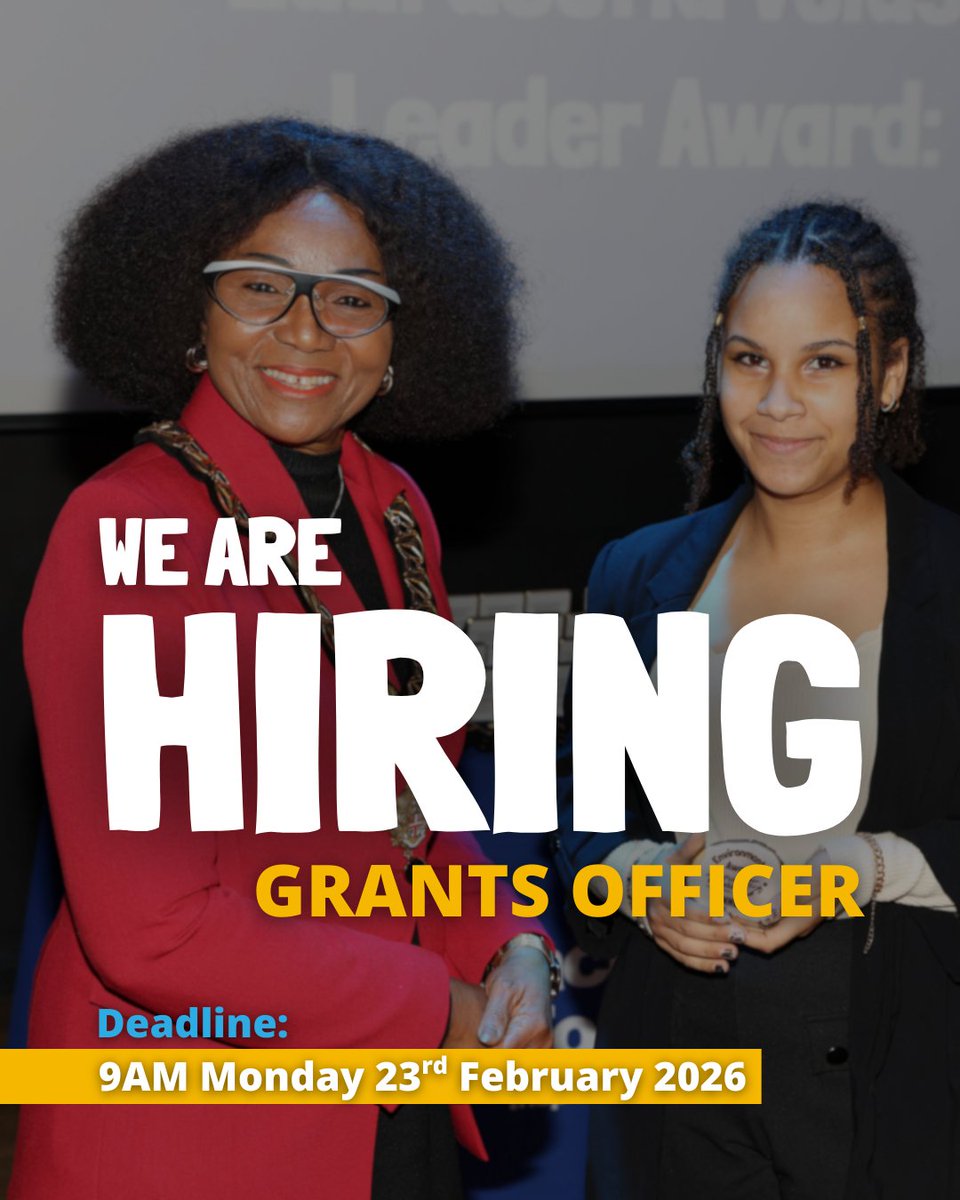 JPFoundation's tweet photo. ⏰ Less than a week left to apply for our Grants Officer role (Central/South West London)!

Deadline: 9am, Monday 23 February 2026

👉 Head to this link for more information and how to apply:
https://t.co/eBaihqXv5D

#CharityJobs #JobsInCharity #HiringNow https://t.co/70hc1BrBod