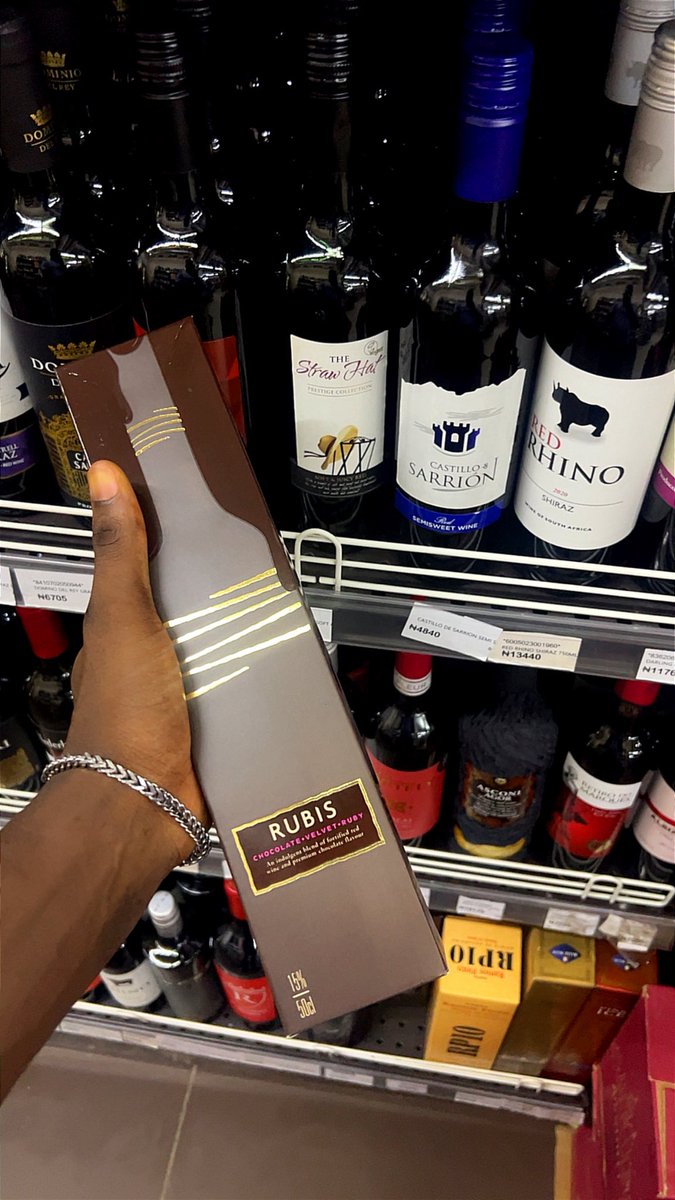 RUBIS - The real aphrodisiac red wine. 
It has a chocolate flavor and it is sweet. It will do things to you.😉

It is about 20k in wine stores.