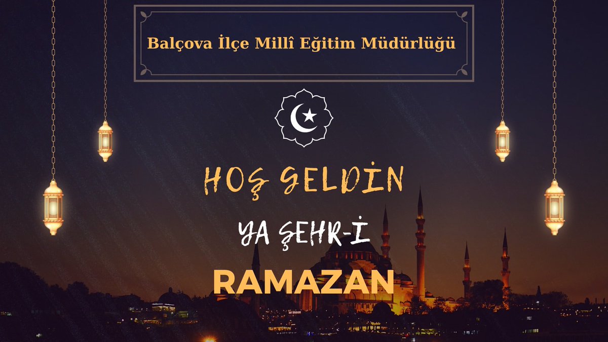 On bir ayın sultanı Ramazan’a kavuşmanın huzurunu yaşıyoruz. Bu mübarek ayın ülkemize sağlık, gönüllerimize huzur, sofralarımıza bereket getirmesini; eğitim ailemize ve aziz milletimize hayırlara vesile olmasını diliyoruz. 🌙✨

<a href="/ibrahimdogru14/">ibrahim DOĞRU</a>