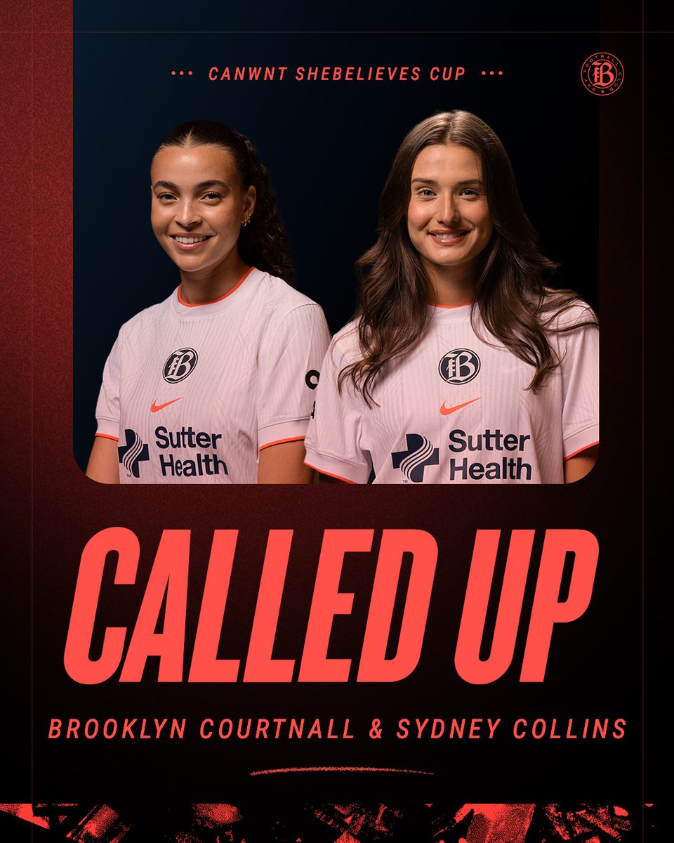 wearebayfc's tweet image. O Canada! Brooklyn Courtnall and Sydney Collins have been called up to play for @CANWNT  in the upcoming SheBelieves Cup. 🇨🇦

Details: bit.ly/3Oy3E65
#BayFC