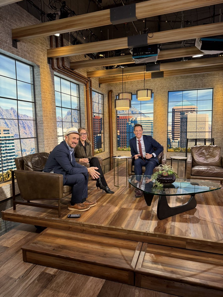 PatPtak's tweet photo. Live on @FOX10Phoenix this morning! @RandallLane and @SandraWatsonAZ preview the first-ever @Forbes Under30 Arizona list! Incredible group of young entrepreneurs, founders, athletes, and creators from Arizona.

https://t.co/oXuOk9K0hn https://t.co/W7HE9leaYQ