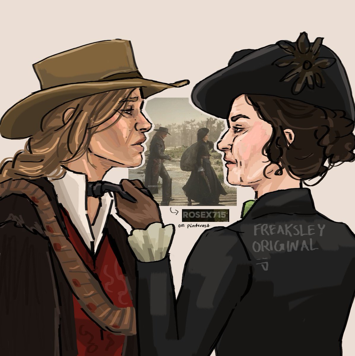 fr3aksl3y's tweet photo. sadiebelle #rdr2 https://t.co/83odgDqjBF