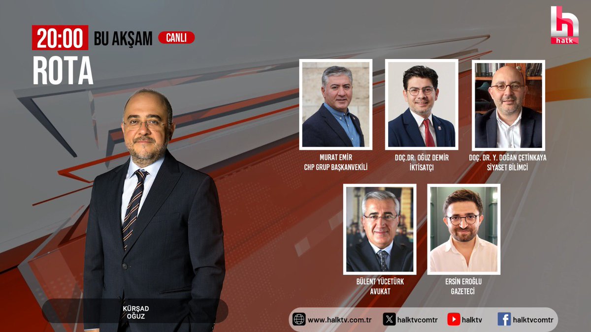 ersineroglu_'s tweet image. Bu akşam 21.00’de Halk TV’de #Rota