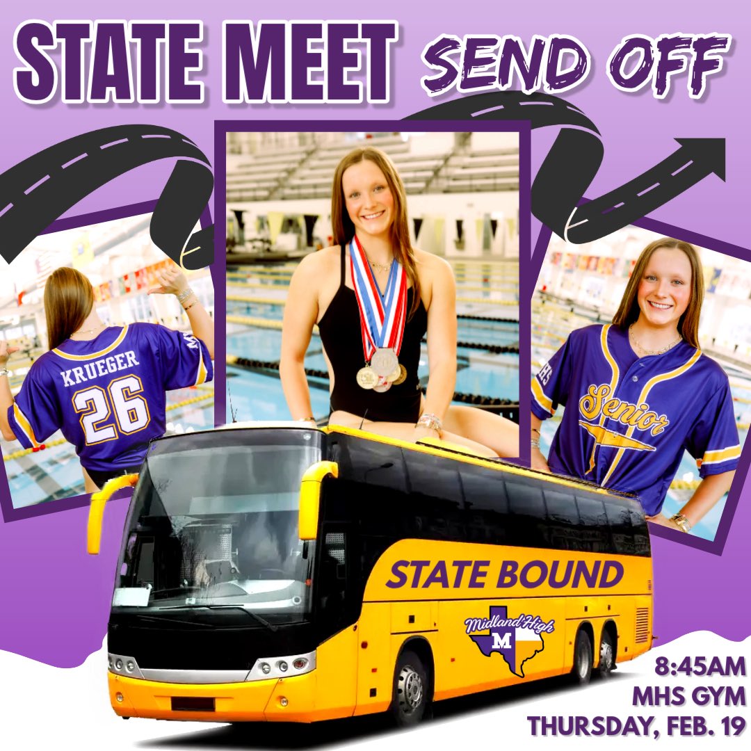 DiveMisd21528's tweet photo. Senior Hannah Krueger of Midland High School is headed to her final Texas State HS meet!
A 3๏ธโฃx First Team High School All-American, sheโs ready to finish her career on the biggest stage.
Letโs go out strong! ๐ช๐โโ๏ธ #StateBound #MHS #LegacyInTheMaking https://t.co/foh0PEHld4