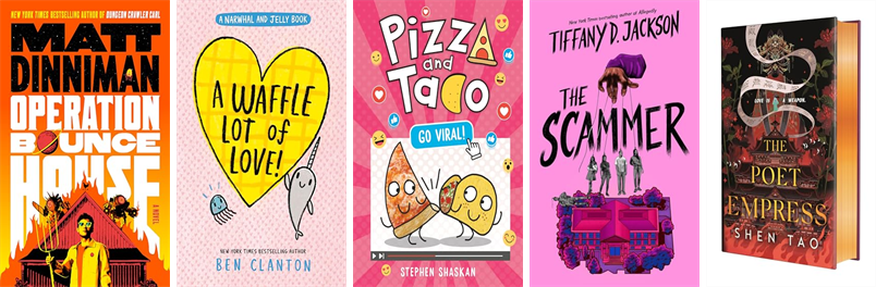 MarionPubLib's tweet photo. This week the Marion Public Library has 46 new books.  New items include Operation Bounce House. https://t.co/gLpcRo7l0V https://t.co/jaD7KqsWfZ