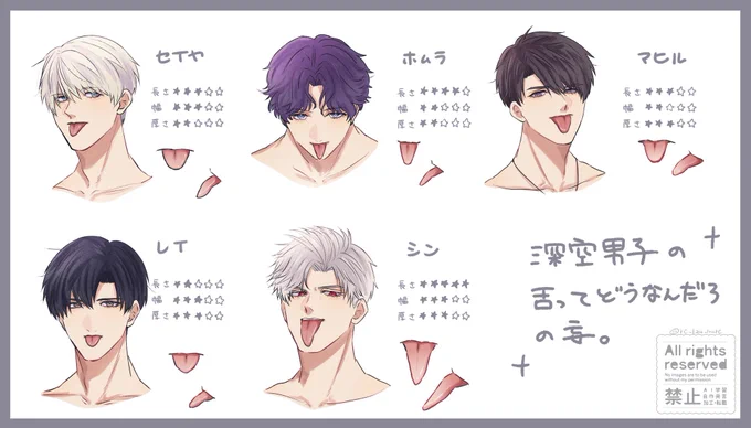 深空男子の👅の話 