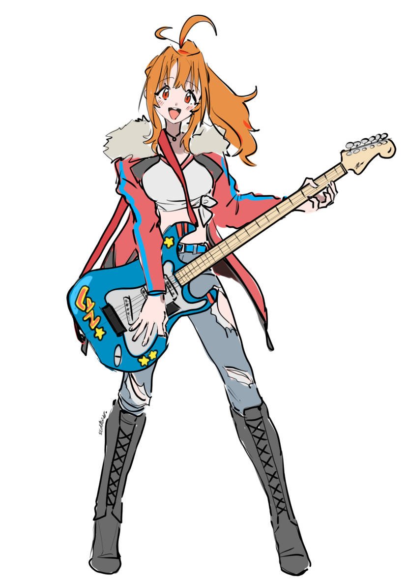 Bribunnysfw's tweet photo. My favorite project I've done, the indie band! All art done by @/EUDETENIS

June, shy keyboard player and art student! 

Ruby, eccentric drummer and gym nut! 

Lyn, outgoing and slightly dumb lead guitarist and vocalist!

Yu, laid back and chill bassist, streamer and hair stylist https://t.co/aYVC6w6eQA