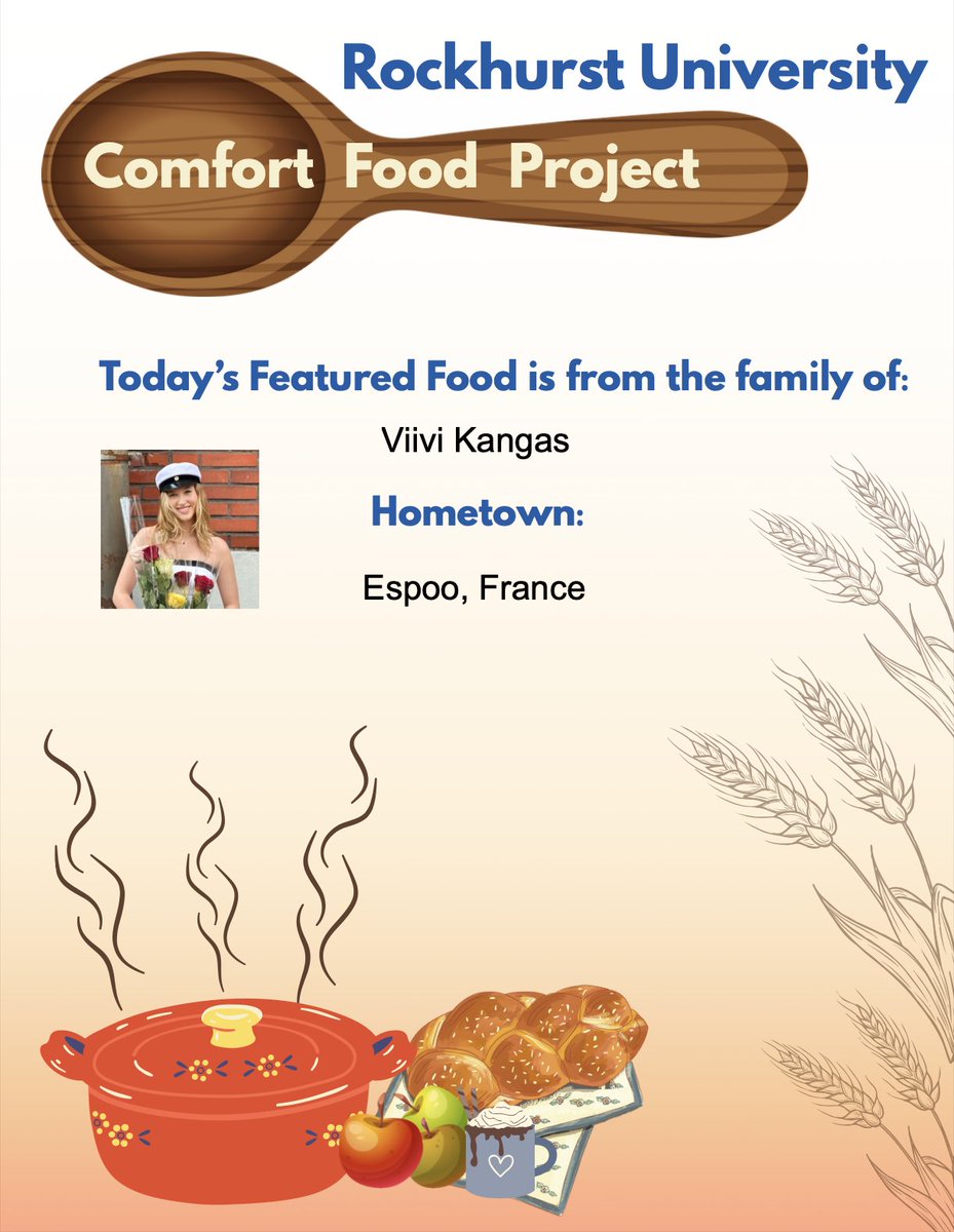 Rockhurstdining's tweet image. This week's student-requested comfort food is creamy tomato pasta! Thanks to Viivi Kangas for submitting this delicious recipe. Grab this comfort food today in the TMDR at lunchtime! 🍝