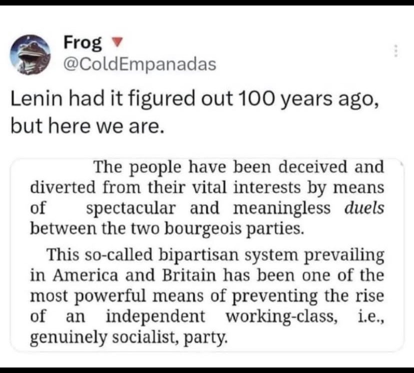 Inhumansoflate1's tweet image. Show this to anyone telling you Lenin supported bourgeois parties