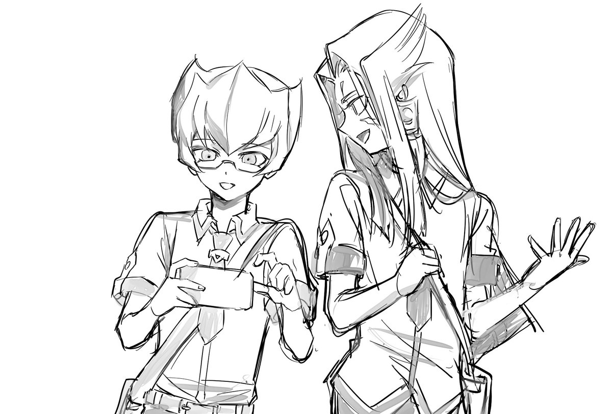 あの2人ずっと一緒にいるな……
というモブの視点