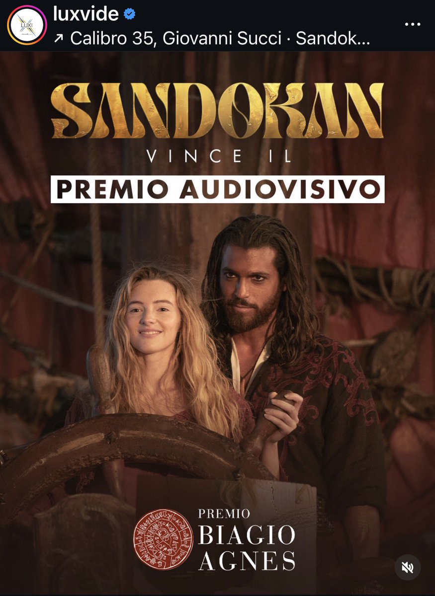 Buenas tardes!! Estas noticias son música para mis oídos!! Llegan los más que merecidos reconocimientos🏆
#Sandokan
#CanYaman