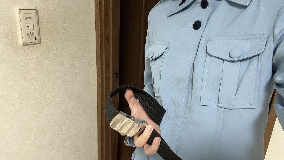 絶対ベルトの付け方違くて大汗