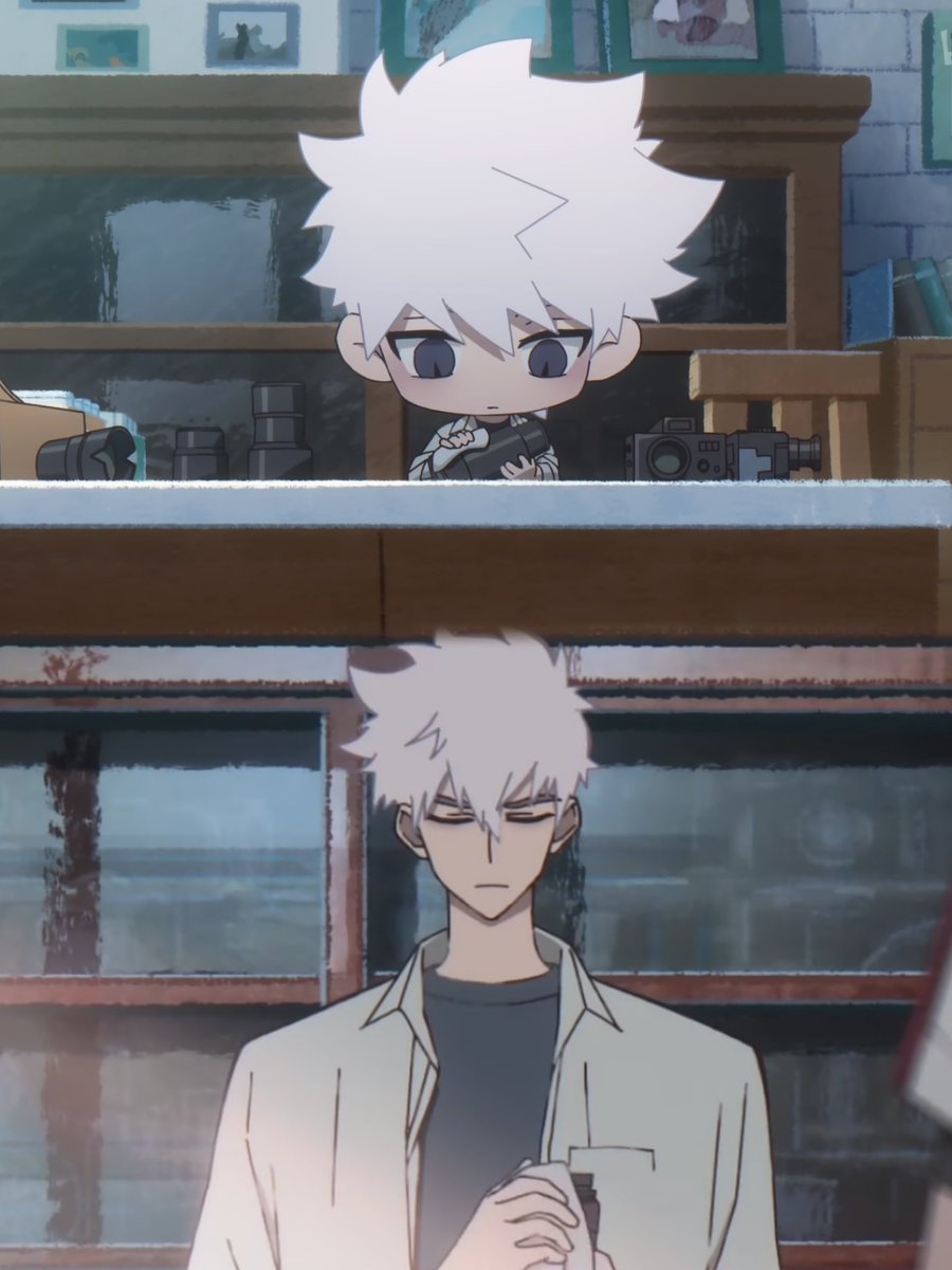 小劇場と1期比較
chibiは可愛いし大きい2人は好帅