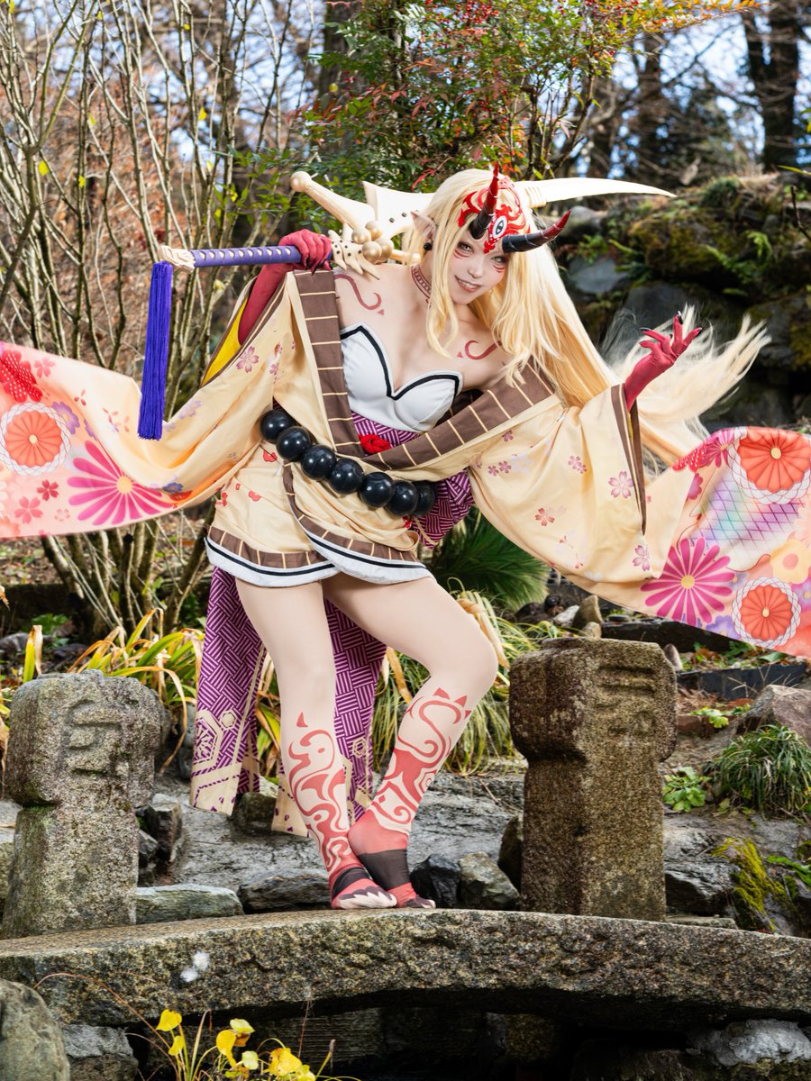yuuuuka08cos's tweet photo. cosplay  FGO /茨木童子

本気でゆこうか

Photo✴︎@osa_gekka 
#1214極寒の城山平安京合わせ https://t.co/xGjY88tq2p