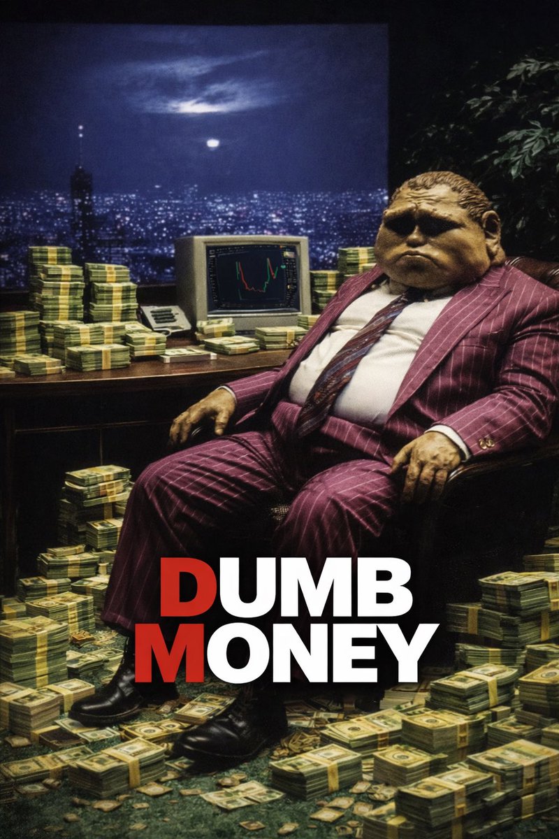 How it feels grinding the trenches every minute for Dumb Money $DM