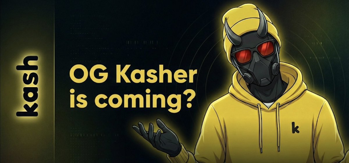 ValueCryptoClub's tweet image. OG isn’t about a badge.
It’s about being early to the signal.

While others scroll noise, @kash_bot turns conversations into markets.

Read the timeline.
Catch the shift.
Move before it’s obvious.

Maybe that’s what OG really means!