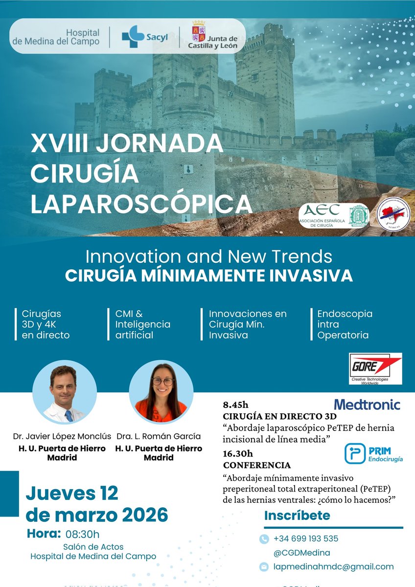 S. de Cir. General - Hospital de Medina del Campo tweet media