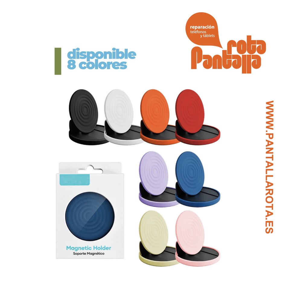 PantallaR's tweet photo. Soporte Magnético Plegable, solución práctica para sujetar tu smartphone de forma segura y cómoda en cualquier superficie plana.
¿Necesitas hacer una consulta? a través de nuestro formulario de contacto 🌐 https://t.co/1g8CH5a42Q
.
.
.
#PantallaRota #SoporteMagsafePlegable https://t.co/CzTowxxzwf