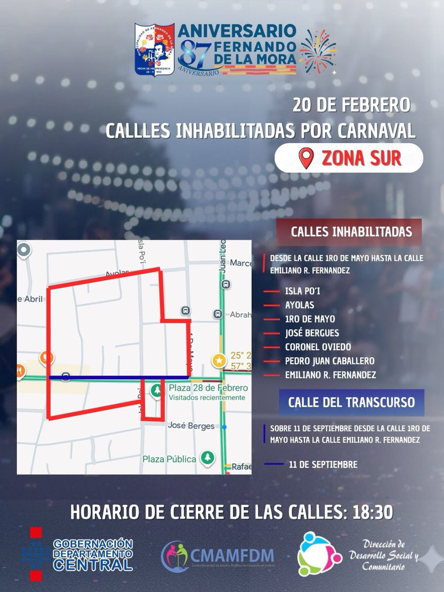 Municipalidad de Fernando de la Mora tweet media
